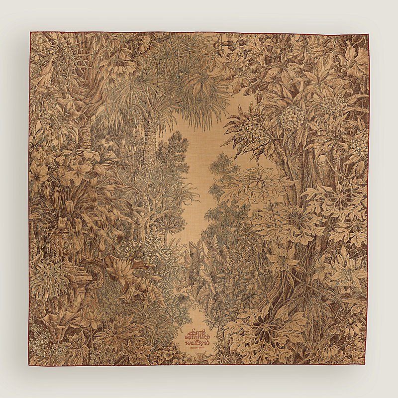 All'Orto Botanico di Palermo shawl 140 | Hermès Mainland China